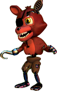 Fnaf Withered Foxy Resources - Free Transparent PNG Download - PNGkey