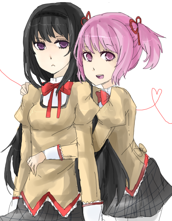 Homu and Madoka