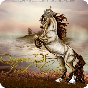 Queen Of Irish Gold by Lizzypokemon Queen Of Irish Gold by Lizzypokemon