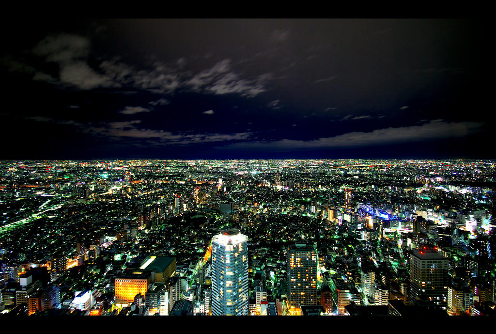 West Tokyo by Night