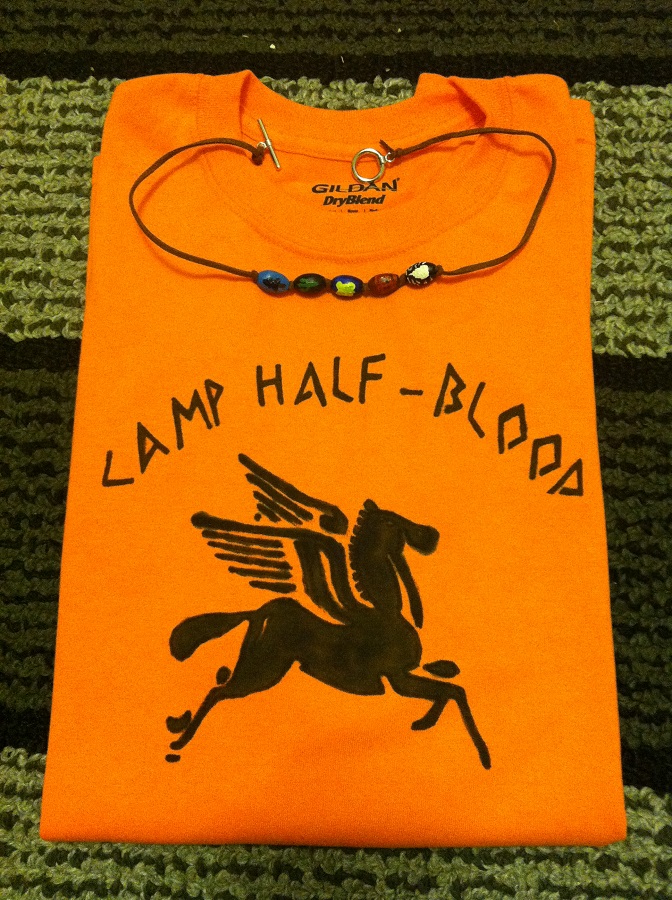 DIY Camp Half Blood T Shirt 