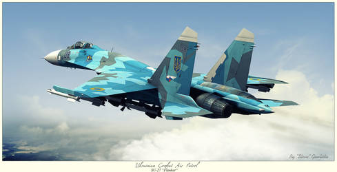 Su-27   Ukrainian Combat Air Patrol