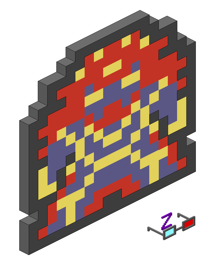 Ganondorf Isometric Projection