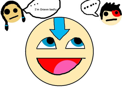 Aang the Epic/Awesome face!