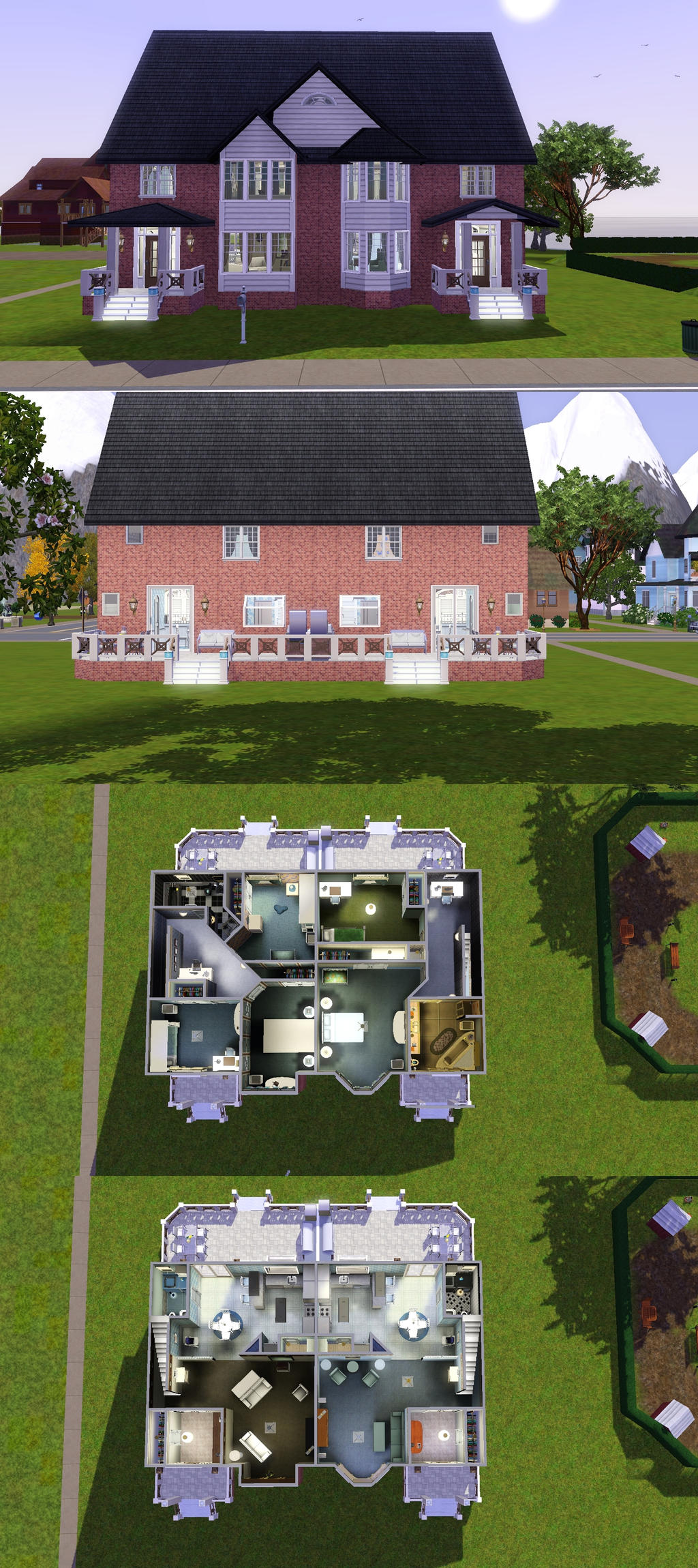 Brick Duplex 1 by PrlUnicorn