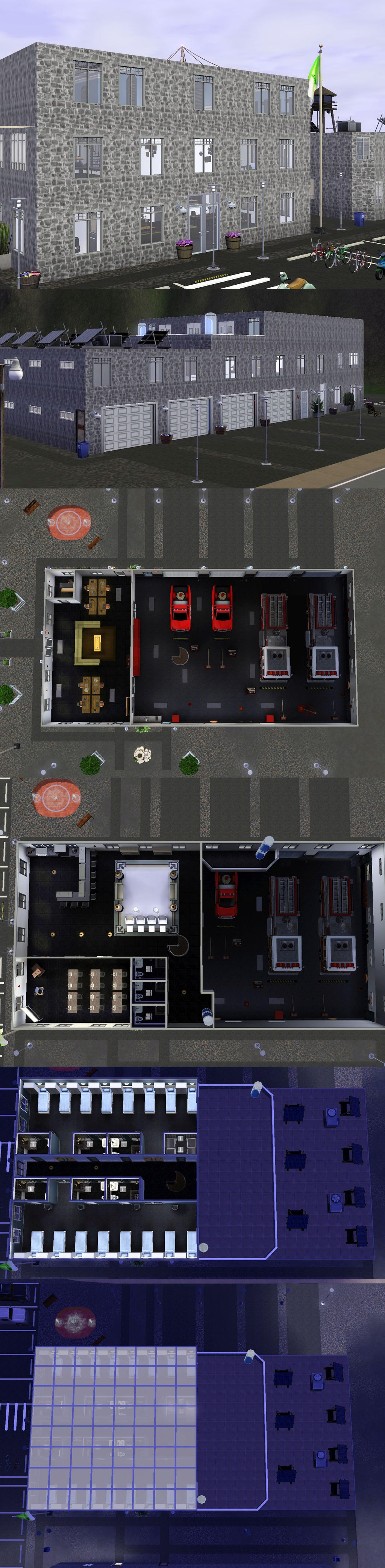 DESMC: Fire Brigade Station by PrlUnicorn