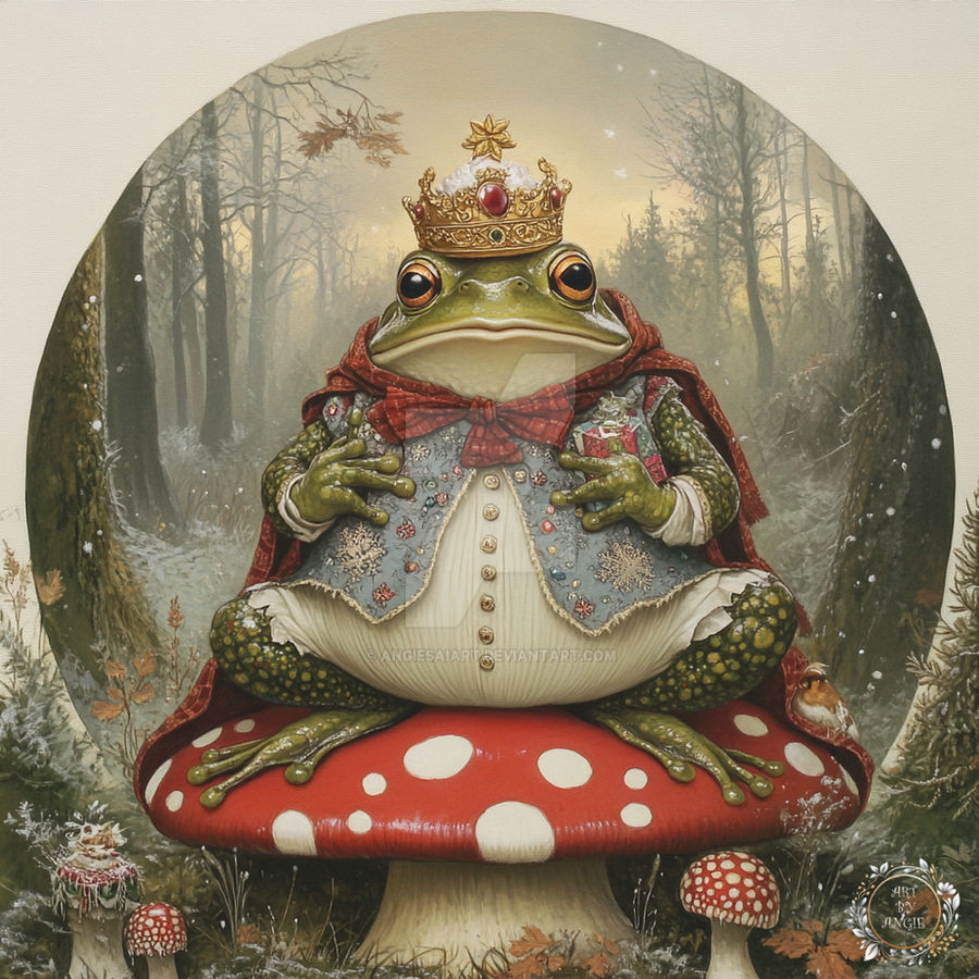 Christmas Frog