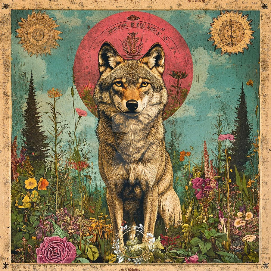 The gaze of the wolf reaches into our soul.