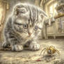 There came a big spider ...