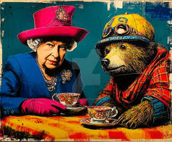 Tea with the Queen .