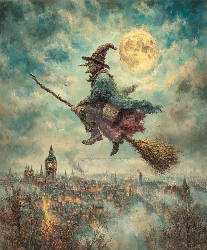 Witching Time The Witching Hour . by AngiesAIArt on DeviantArt