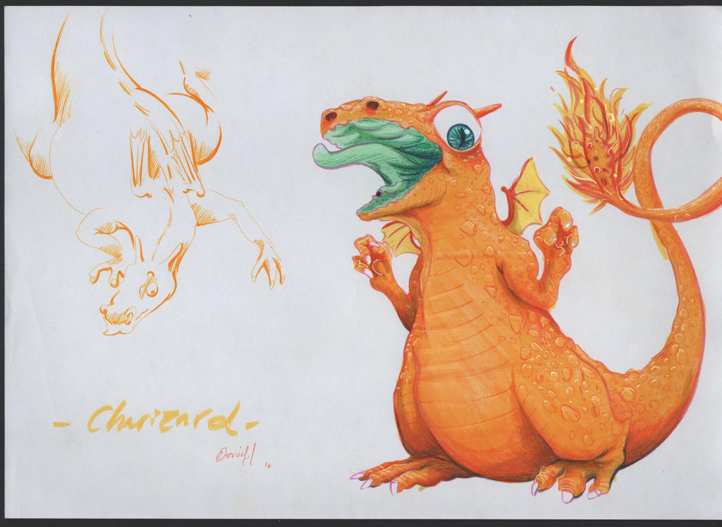 Old Charizard R Old Charizard by Ddesign91 on DeviantArt