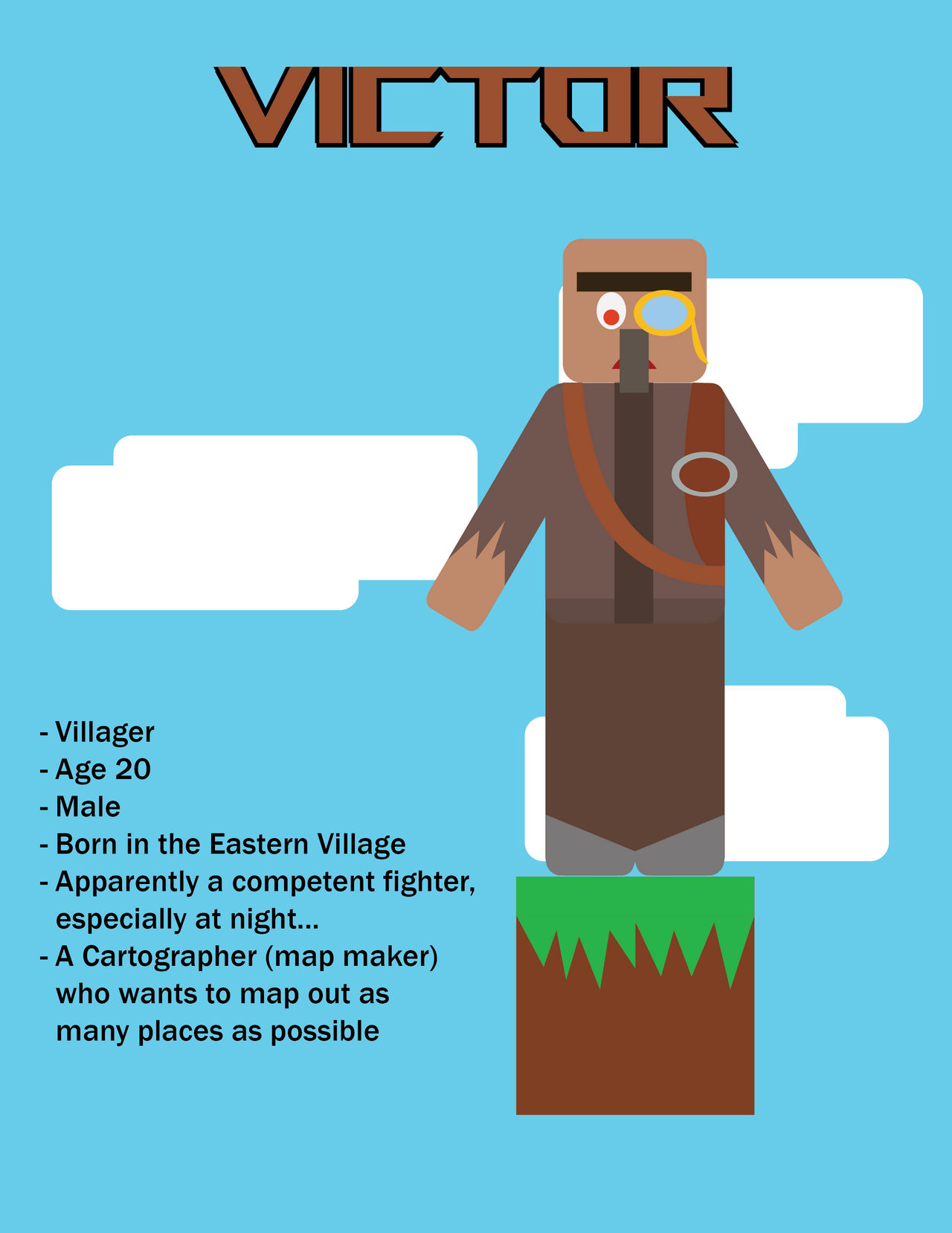 Victor Character Design Victor Character Bio by LeafachuSketches27 on DeviantArt