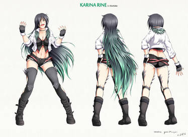 Karina Rine Character Sheet