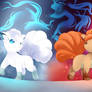 When Fire meets Ice: The path of Vulpix