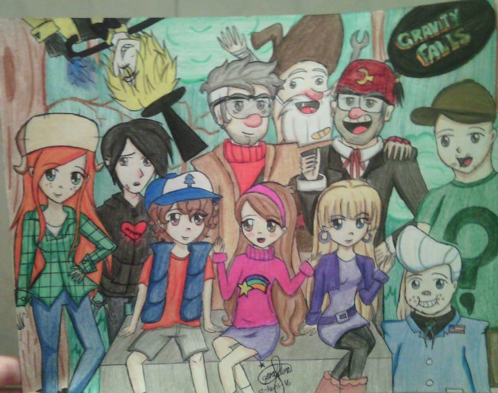 Gravity Falls Anime by Dk-Nightmare on DeviantArt Gravity Falls Anime by Dk-Nightmare on DeviantArt