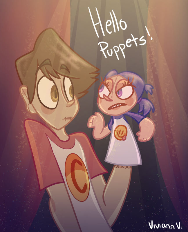 Hello Wave Puppet Hello Puppets by ShadowsInTheHouse on DeviantArt