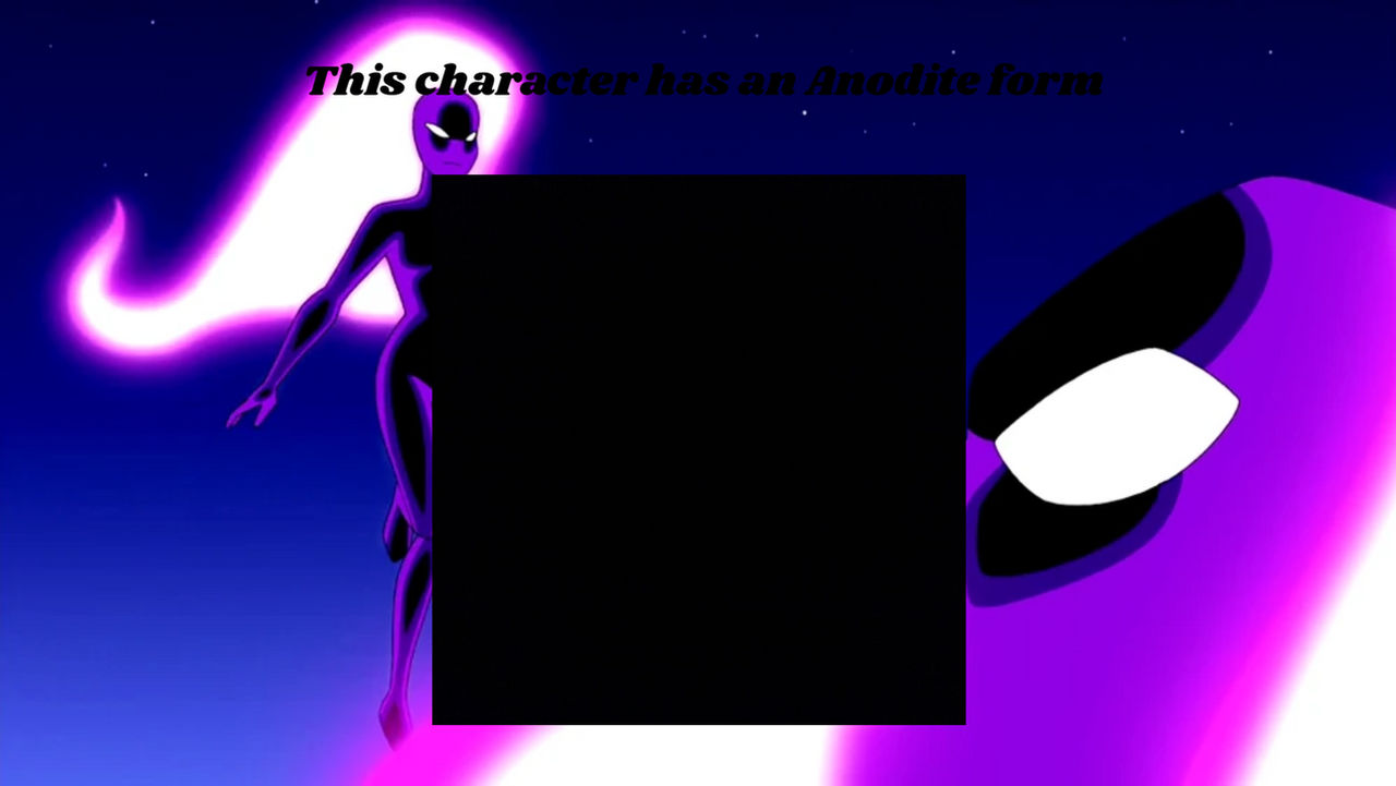 Anodite form Template