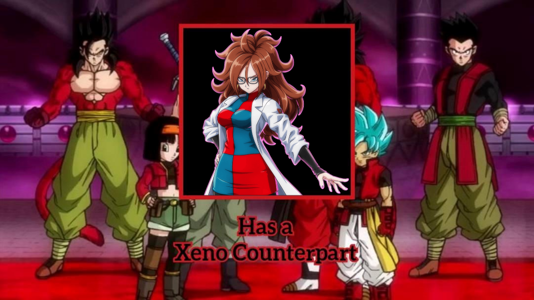 Android 21 has a Xeno Counterpart
