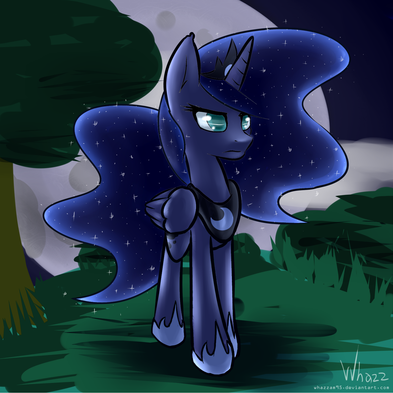 Speedpaint #10 - Luna