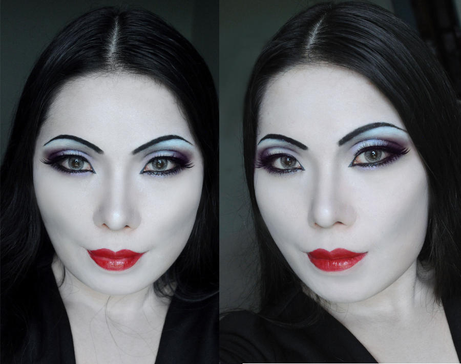 Morticia Addams makeup by mollyeberwein on DeviantArt.