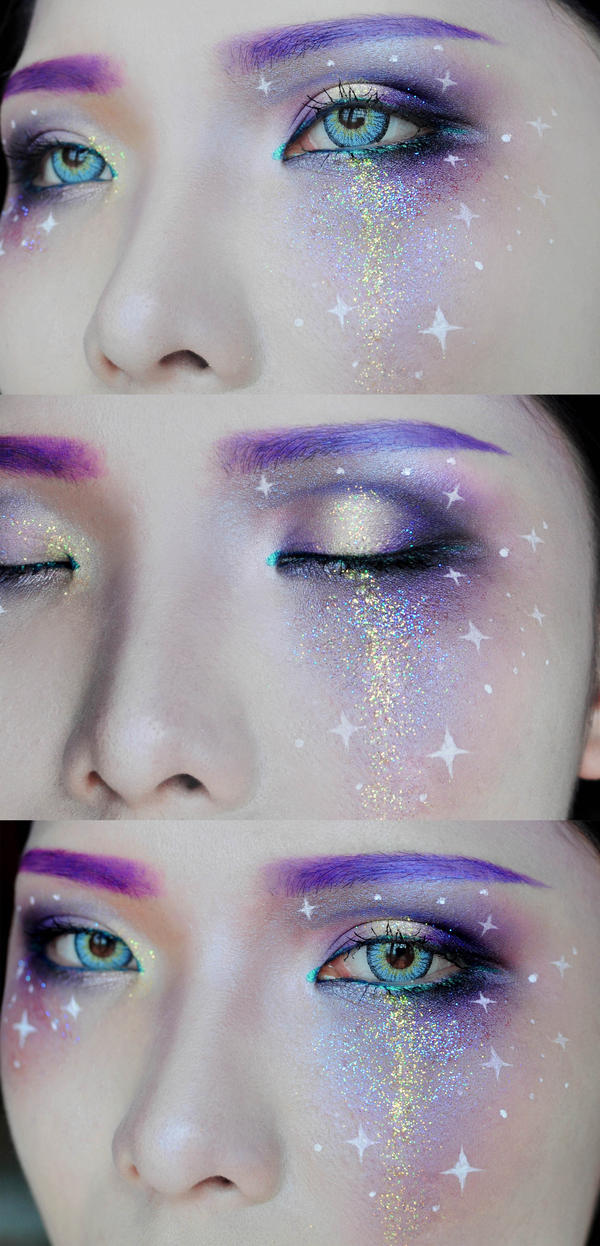 Surichinmoi kone have tillid Galaxy makeup by mollyeberwein on DeviantArt