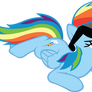 MLP Rainbow Dash Vector #3