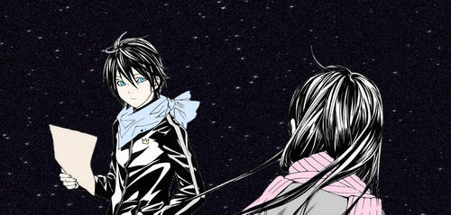 Hiyori and Yato - Noragami