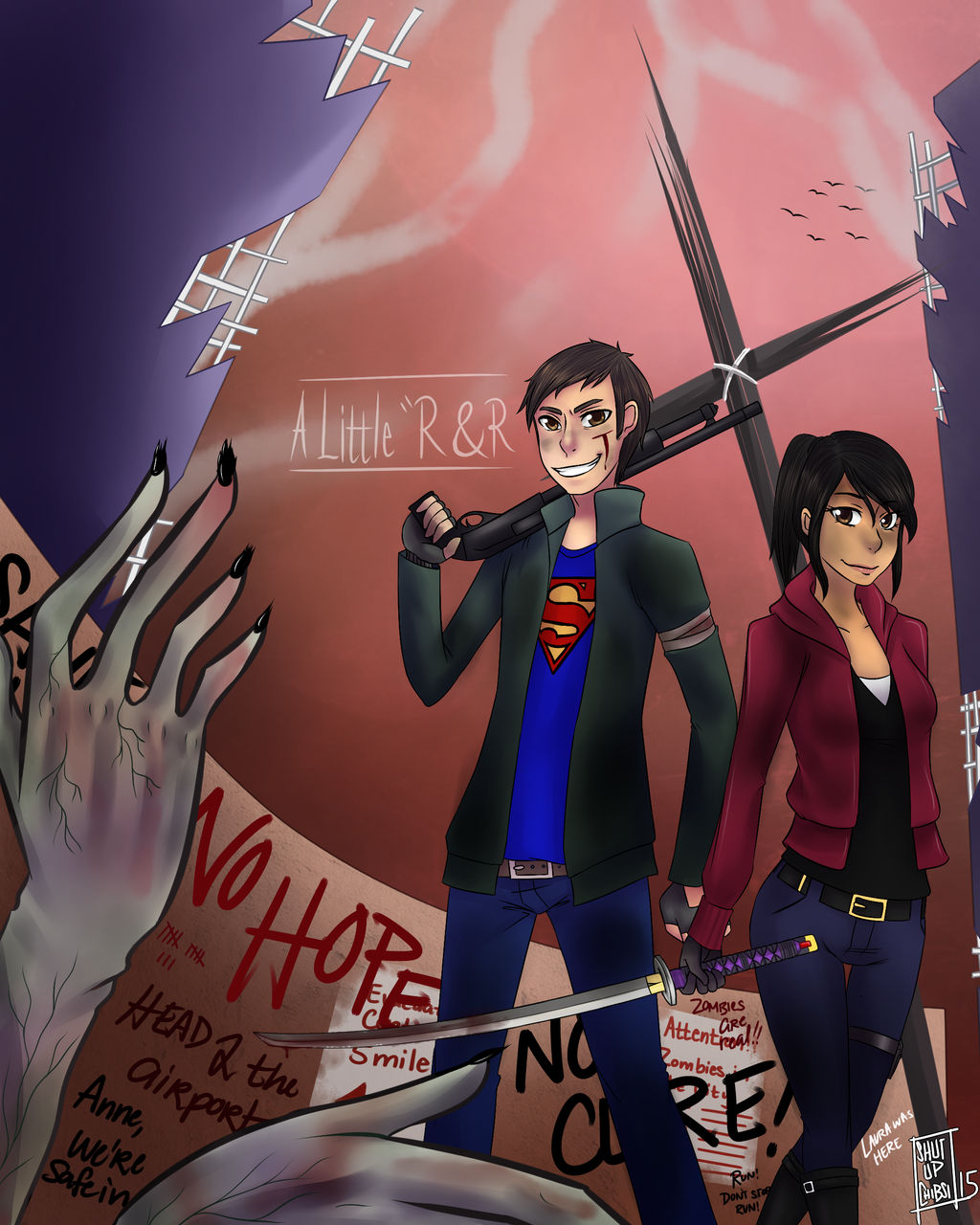 Commission:: A Little R and R by ShutUpChibsi on DeviantArt