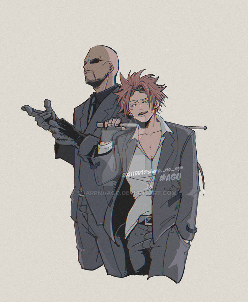 Deviantart Rude Prince Reno and Rude (FF7R) by sharpnaago on DeviantArt