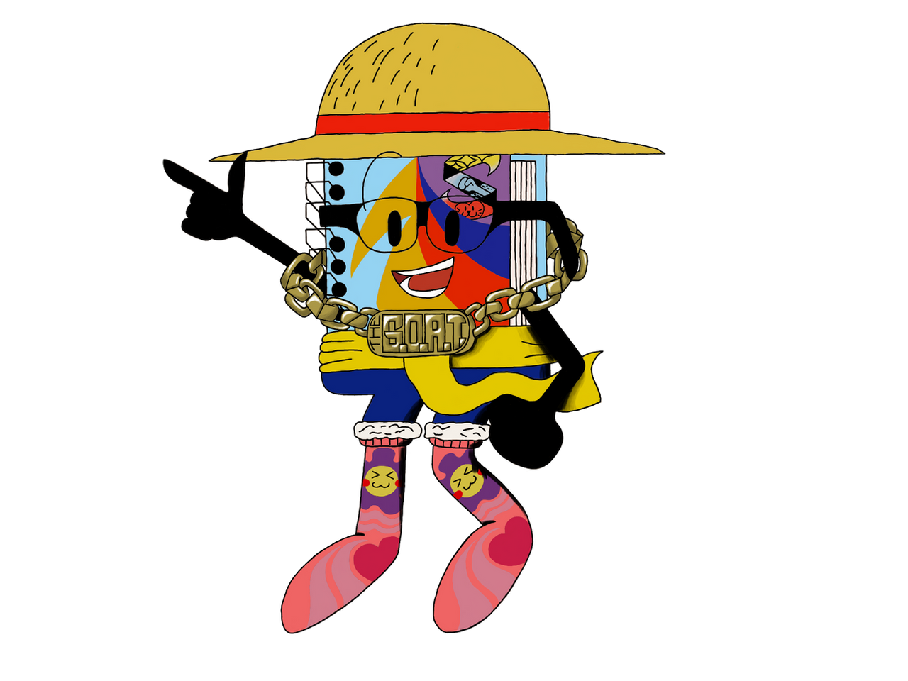 Sketchy (my Object Show OC) fully digitalized! :3 by ...