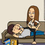 Bitstrips - Foot Lick on Couch