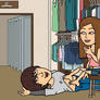 Bitstrips - Tickling at store