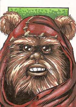 Star Wars Ewok Sketch Card By Elfsong Mat On Deviantart Star Wars Ewok Sketch Card By Elfsong Mat On Deviantart