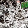 Hulk vs Thing Sketch Cover