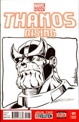 Thanos Sketchcover from Amazing Las Vegas Con 2015