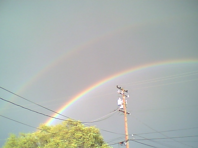 Rainbow In Napa