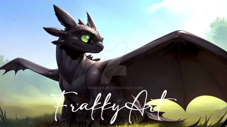 Toothless Vagrant Toothless 001 by FrakkyArt on DeviantArt