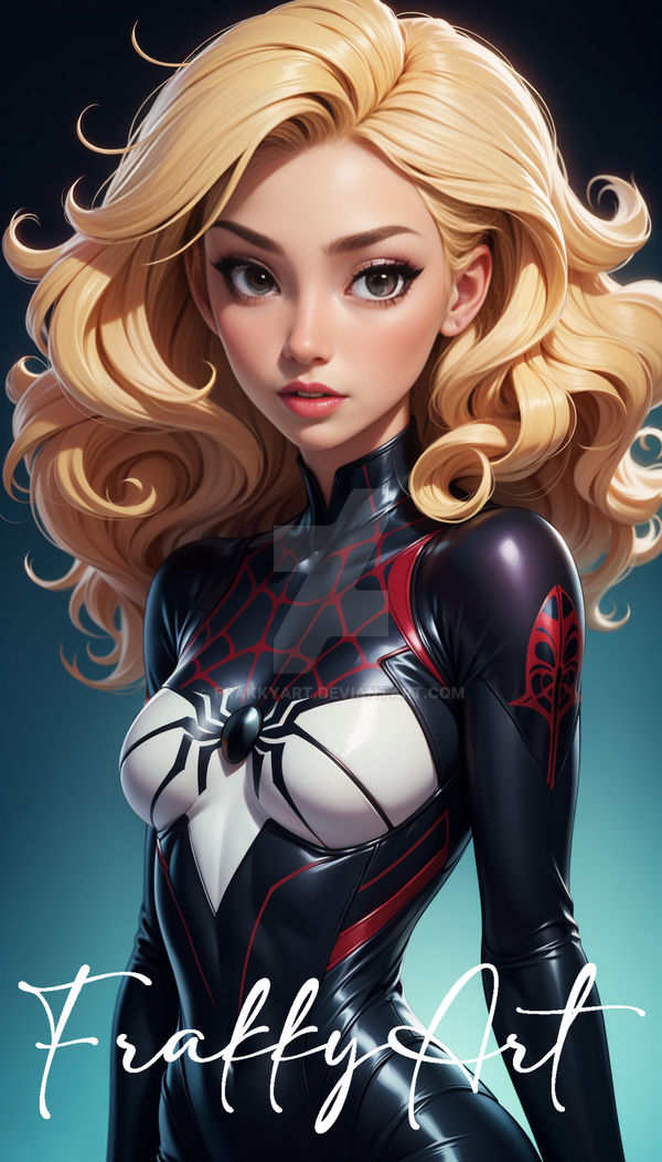 Spider Girl 003 by FrakkyArt on DeviantArt
