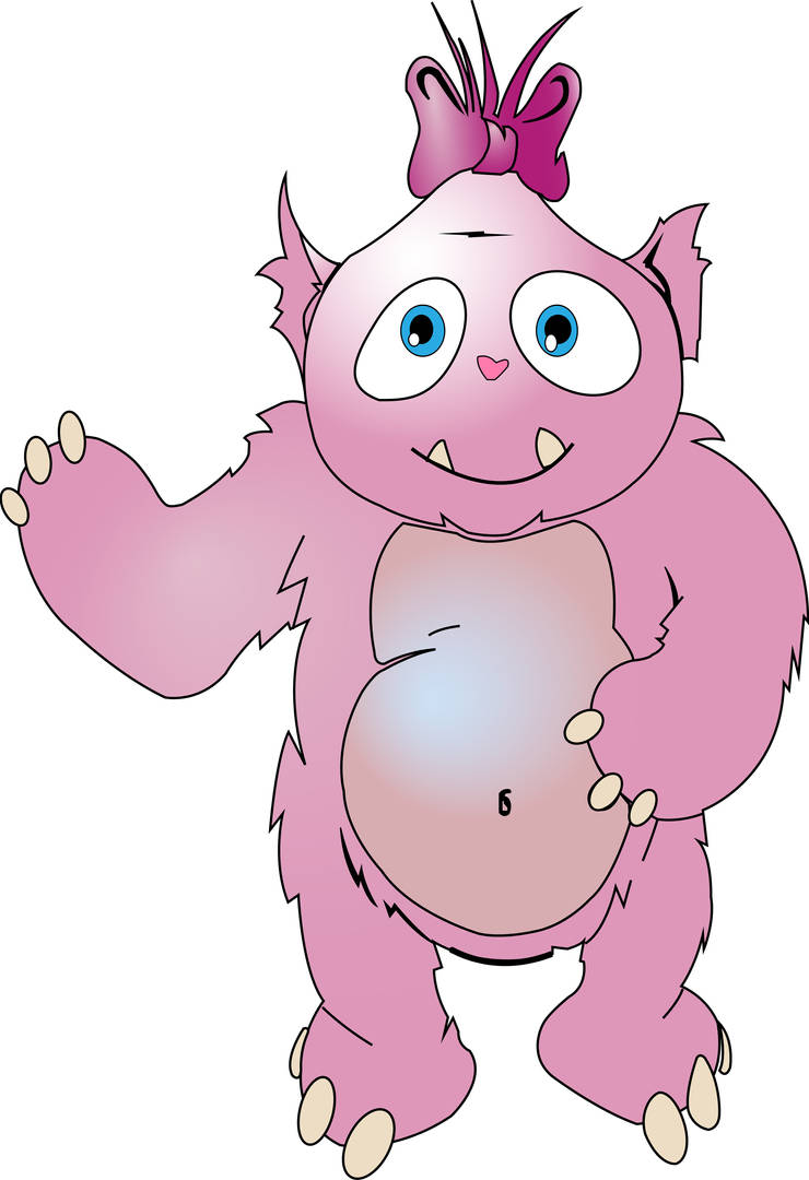 Pink Mosters Pinky Monster by Mohaemd-kamel on DeviantArt
