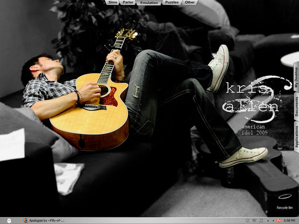 Kris Allen Desktop