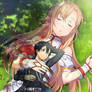 Asuna y Kirito 01