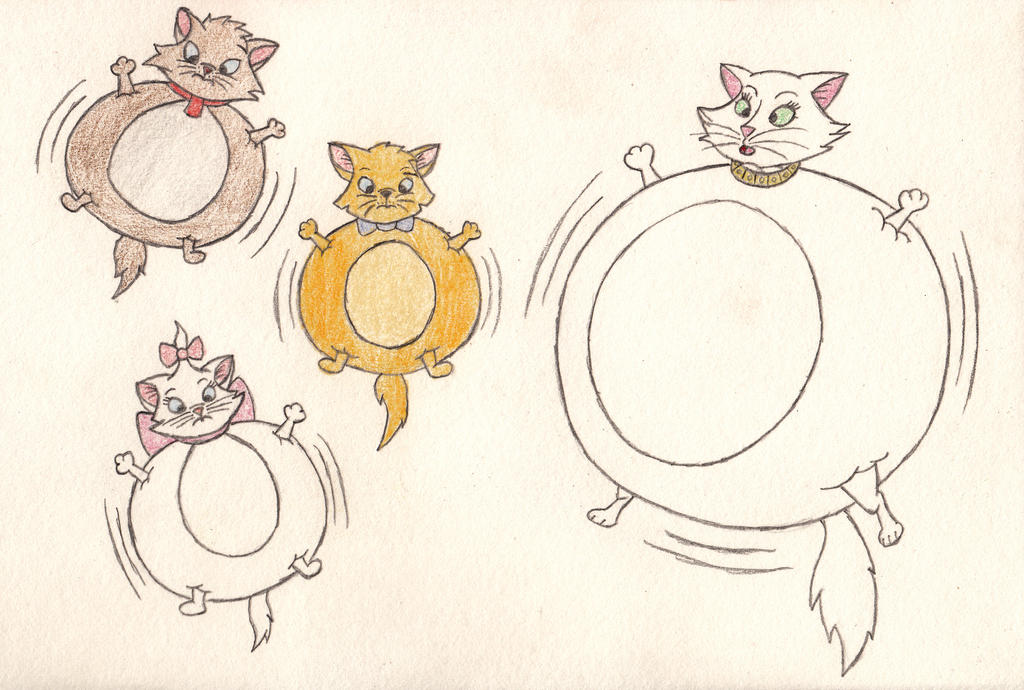 Cat Inflation Animation Request: Cat family inflation by eternalJonathan on DeviantArt