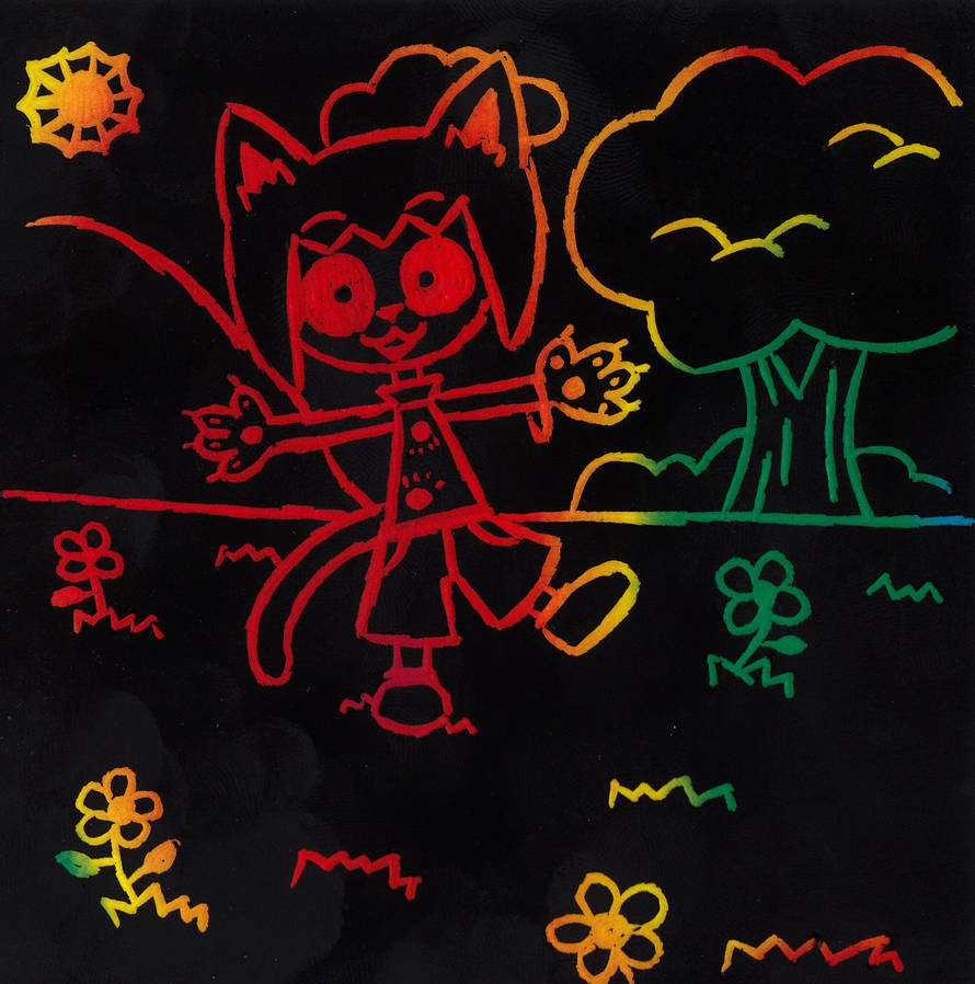 Extra: Scratchy Kat by eternalJonathan on DeviantArt