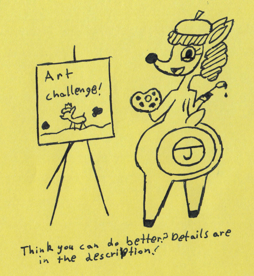 Deviantart Write Challenge Doing better art challenge by eternalJonathan on DeviantArt