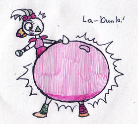 Chica gets La-Dunked