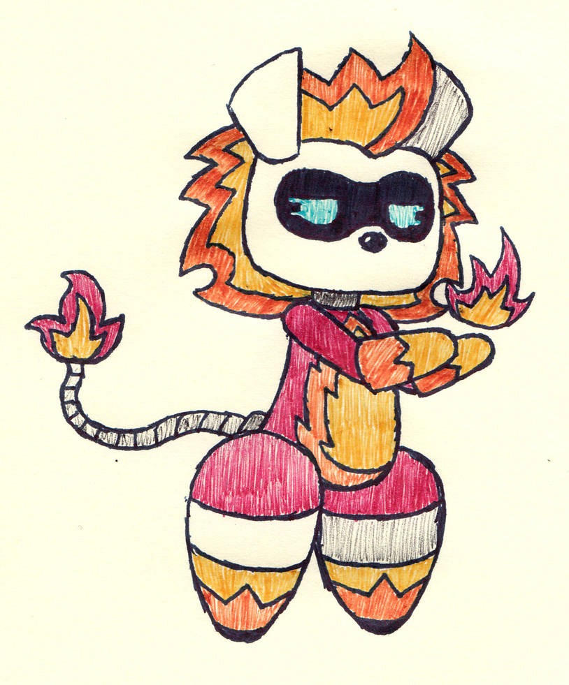 Astro Bot: Blazing Bombshell by eternalJonathan on DeviantArt