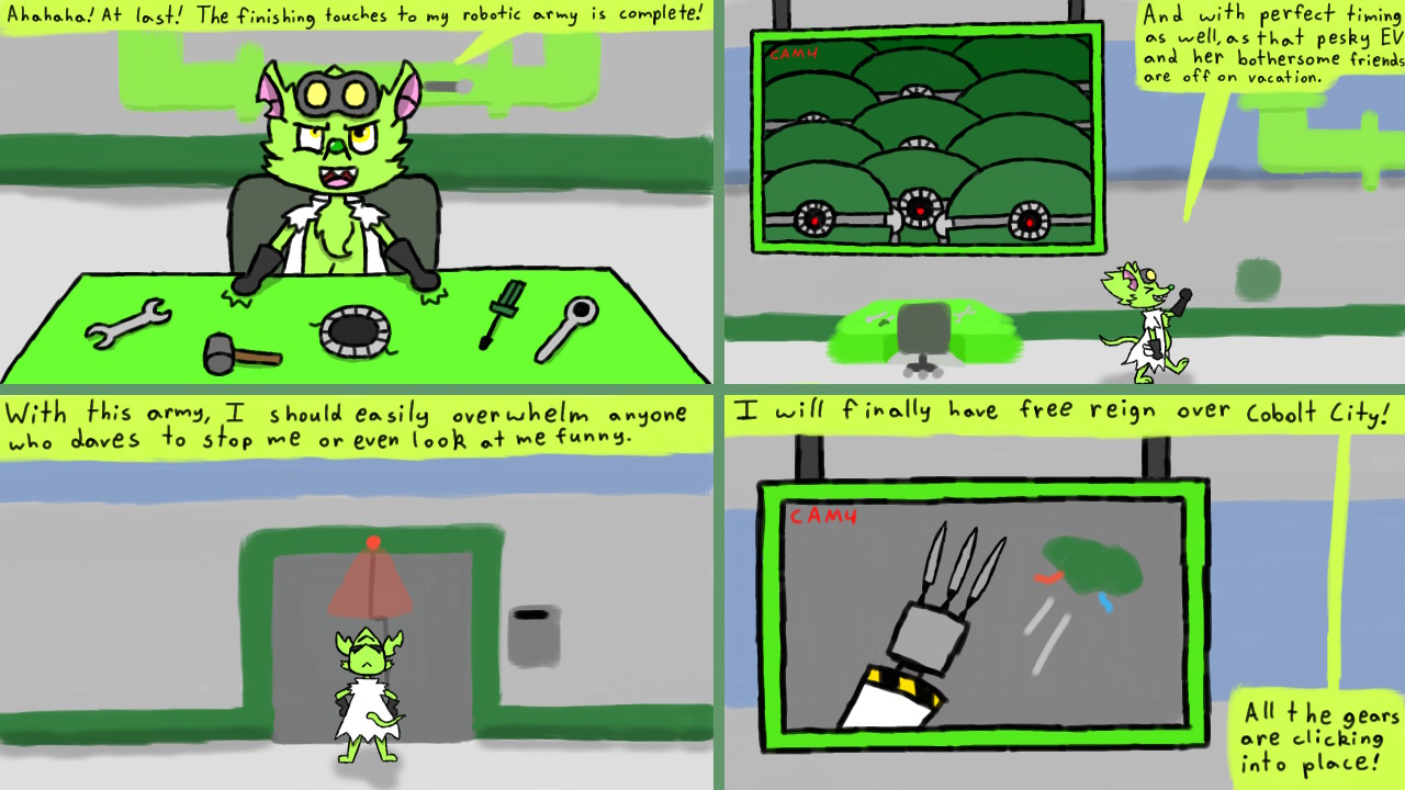 Robot Table Deviantart Commission: Evil robot buffet pg1 by eternalJonathan on DeviantArt