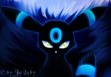 The Dark Umbreon by La-Luby