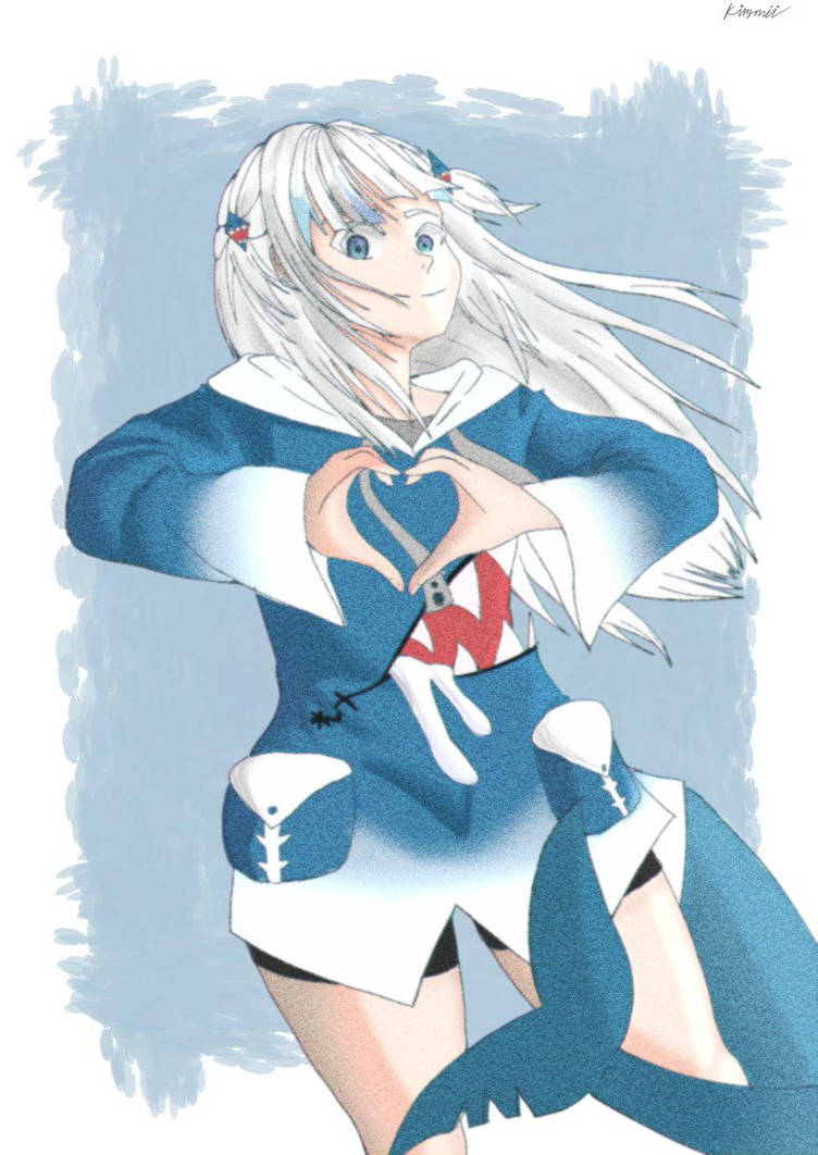 Old Gawr Gura Birthday Fanart by MKingmii on DeviantArt